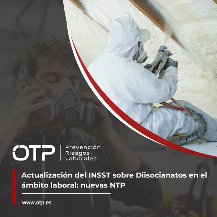 Actualización del INSST sobre Diisocianatos en el ámbito laboral: nuevas NTP