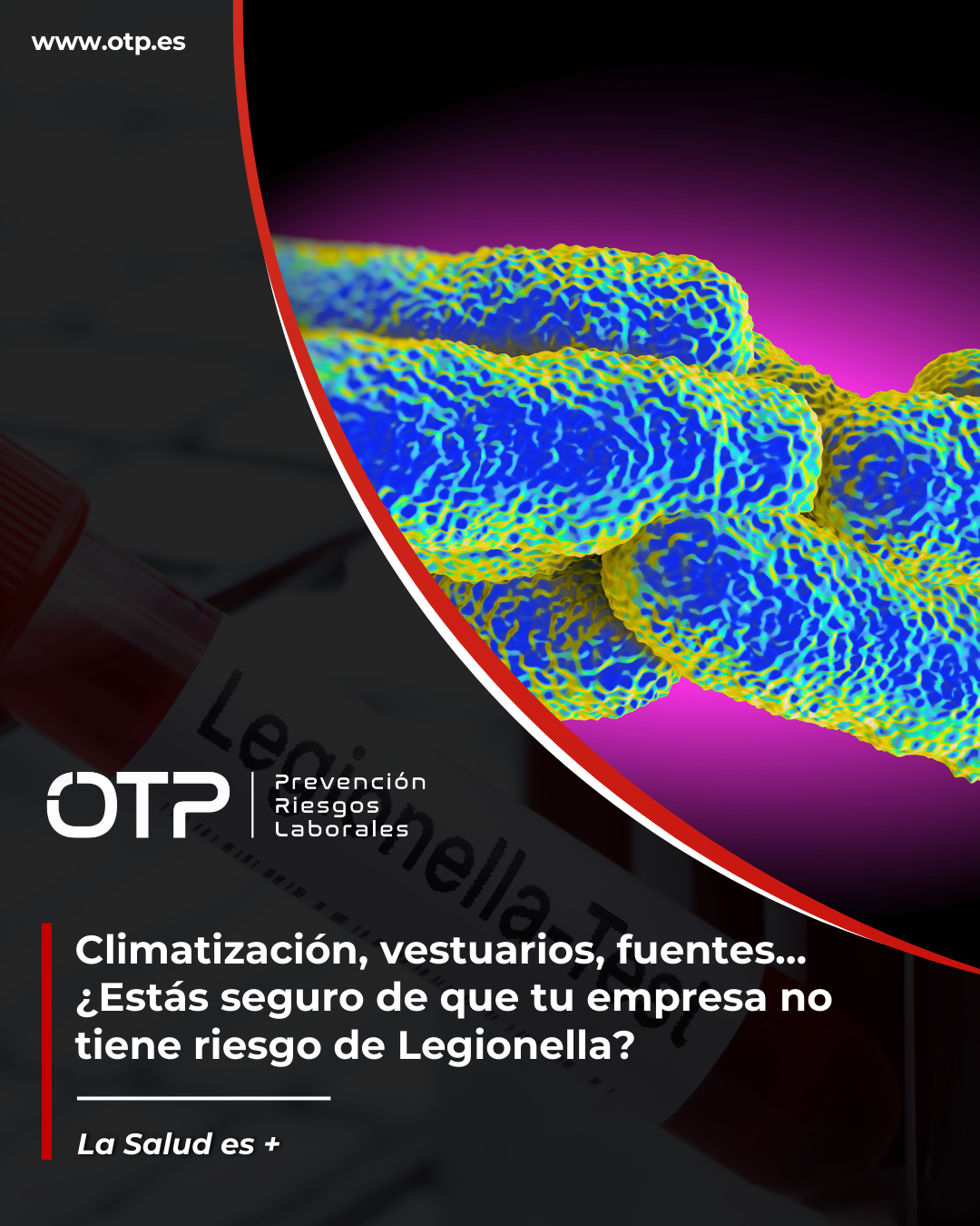Climatización, vestuarios, fuentes… ¿Estás seguro de que tu empresa no tiene riesgo de Legionella?