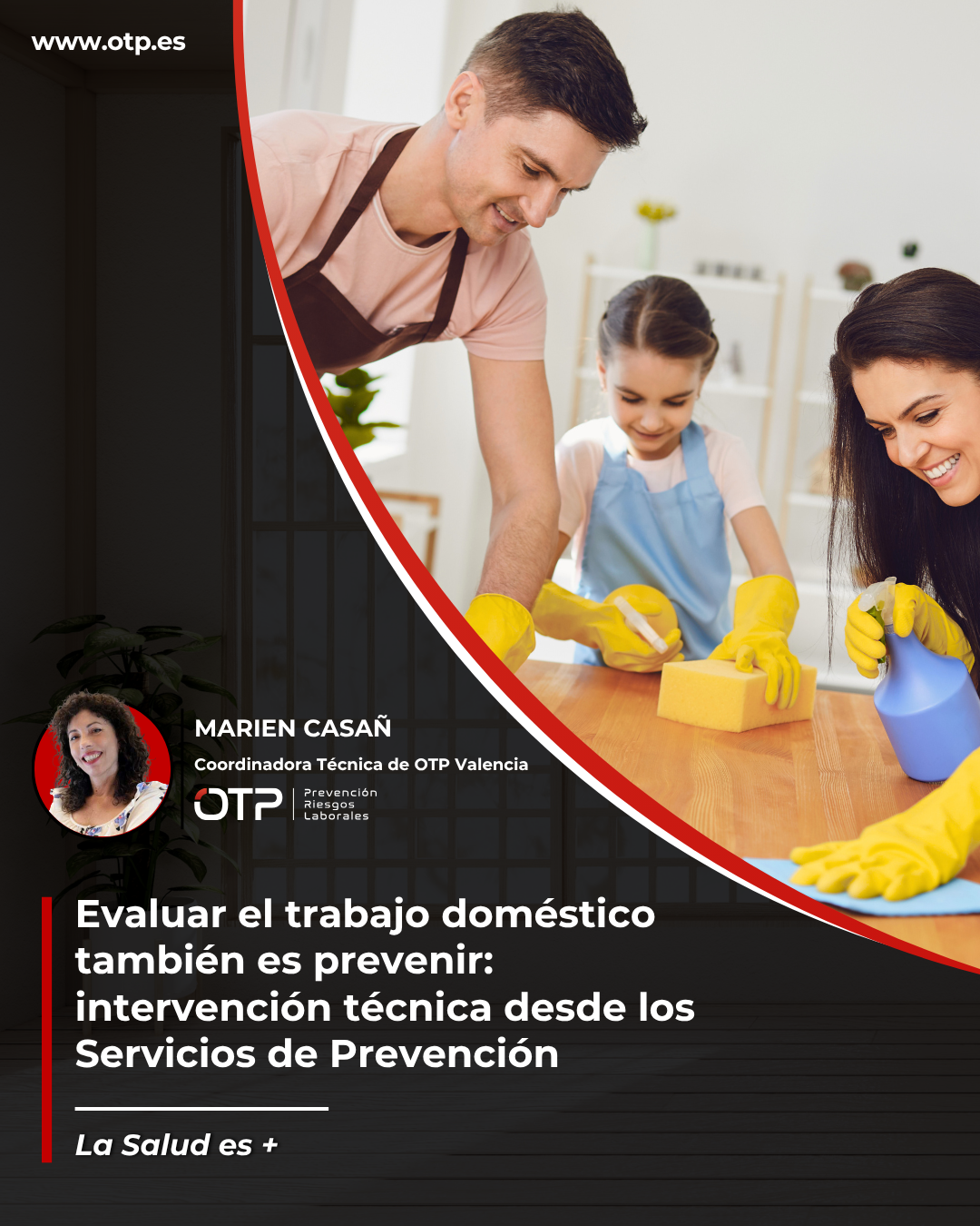 Evaluar el trabajo doméstico también es prevenir: intervención técnica desde los Servicios de Prevención
