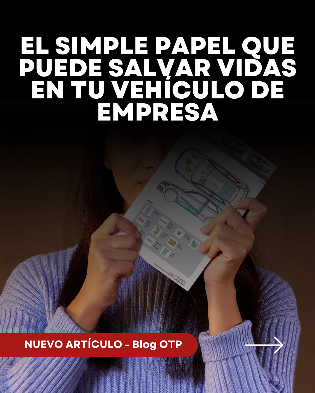 ¿Tienes vehículos de empresa? Esta hoja puede marcar la diferencia en una emergencia