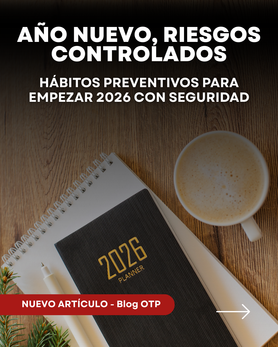 Año nuevo, riesgos controlados: hábitos preventivos para empezar 2026 con seguridad