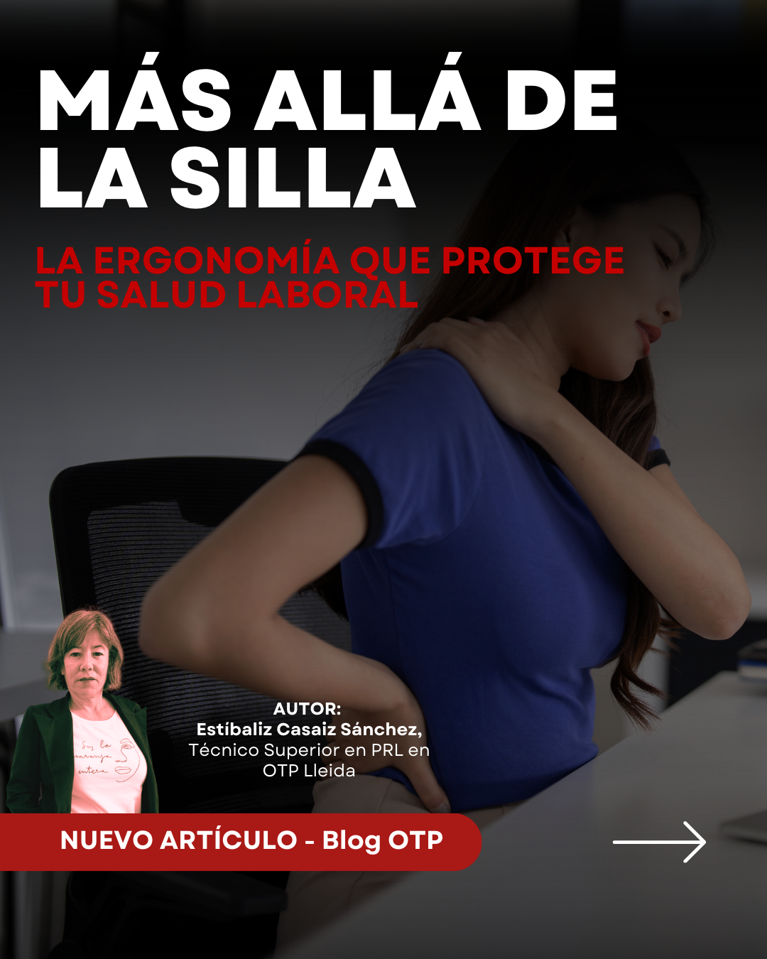 Más allá de la silla: la ergonomía que protege tu salud laboral